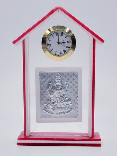Kamba Laxmi Watch Gift, Color : Pink, White, Golden Silver