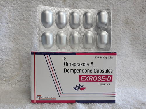 Omeprazole Domperidone Capsules, Packaging Type : 10*10