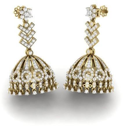 gold earrings