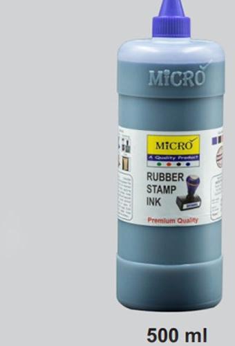 Micro rubber stamp ink, Packaging Size : 500 ml