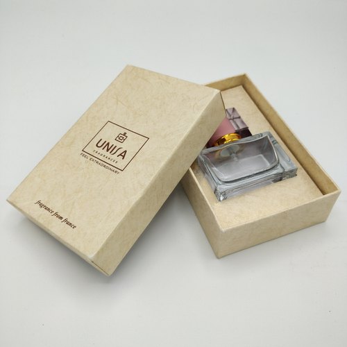 Cardboard Perfume Box, Shape : Rectangle