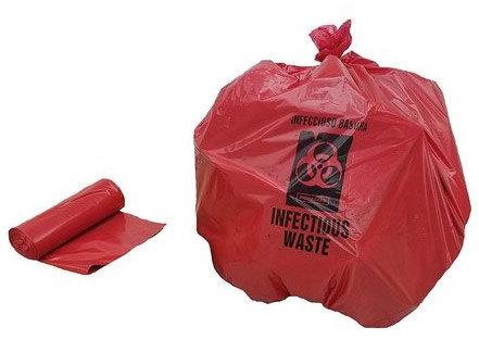 Plastic Biomedical Garbage Bags, Size : Standard