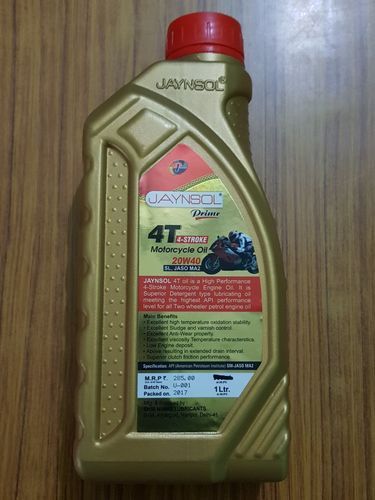 Jaynsol Motorcycle Oil, Packaging Type : Bottle