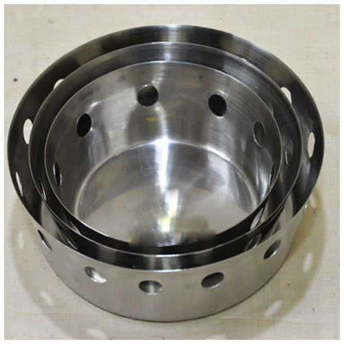 Round Stainless Steel Roti Basket