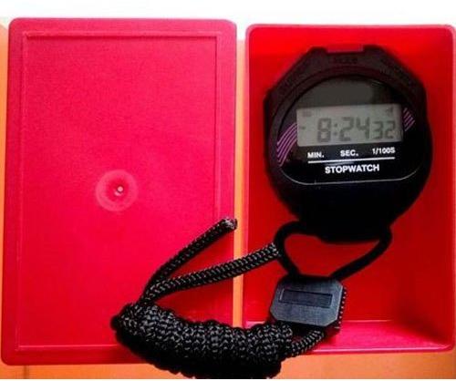 Digital Stopwatch, Color : BLACK