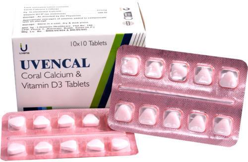 Iuvenis Coral Calcium Tablet, Packaging Type : Box
