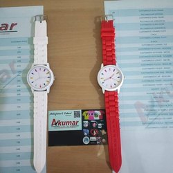  Customized Wrist Watches, Color : White Red