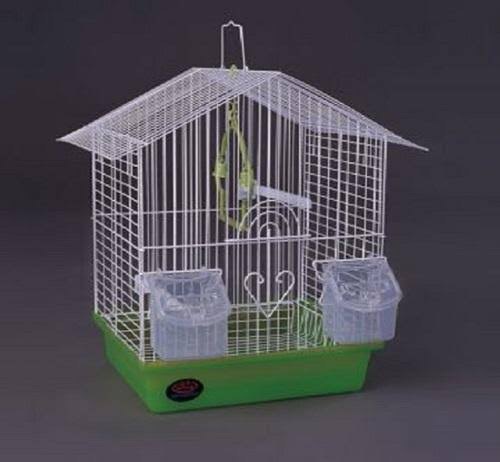 JS Bird Cage, Color : White