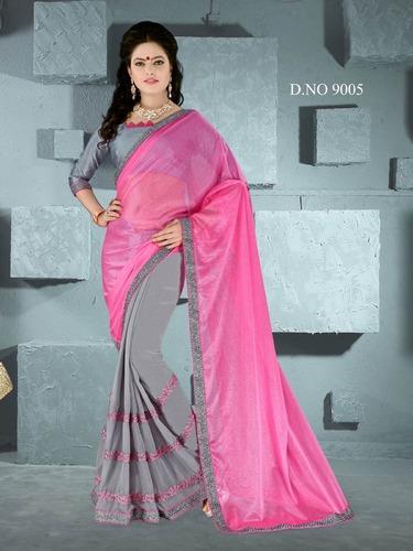 Party Wear Saree, Size : 6.3mtr