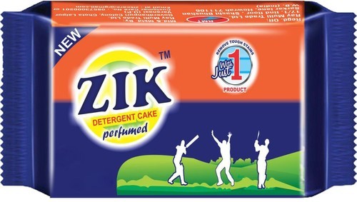 Rectangle Zik Detergent Cake
