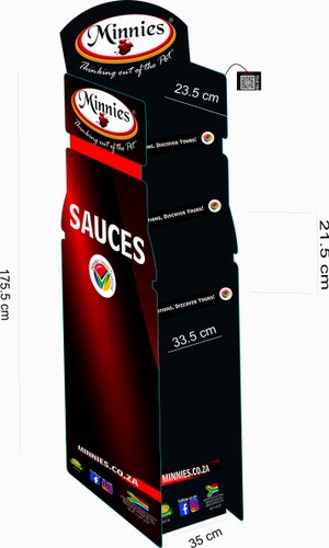 Promotional Snacks Display Stand