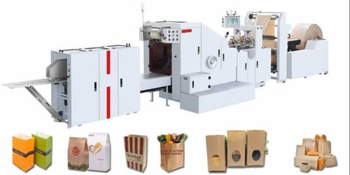 Fully Automatic Paper Bag Machine, Capacity : 6000