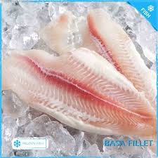 Basa fish fillet, for Cooking, Food, Human Consumption, Style : Frozen