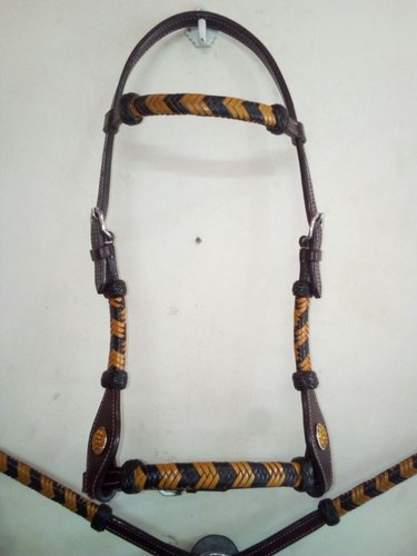 Pure leather Western Headstall, Size : full size