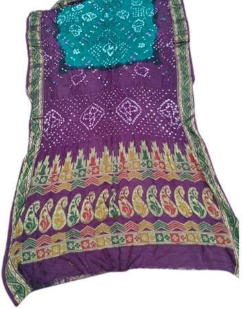 Bandhej bandhani saree, Occasion : Party wear