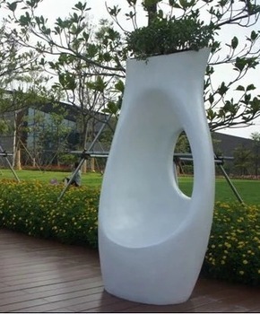 Abstract FRP Planters