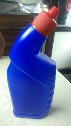 D K Plastic toilet cleaner bottle, Color : Blue