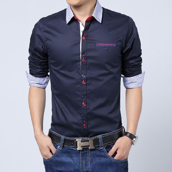 Plain Cotton Mens Designer Shirts, Size : XL, XXL, XXXL