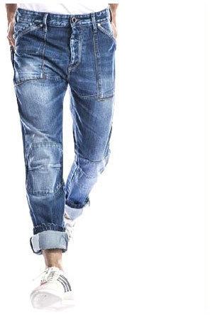 Plain Denim Mens Funky Jeans, Feature : Anti Wrinkle, Color Fade Proof