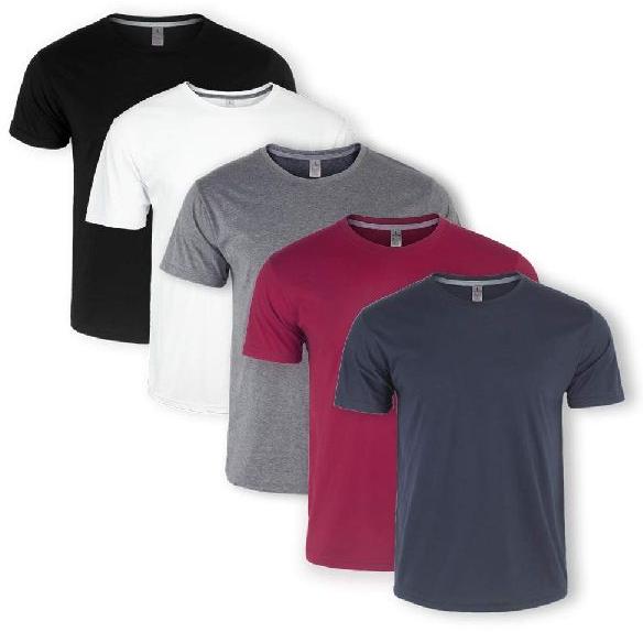 Cotton Mens Plain T-Shirts, Size : XL, XXL