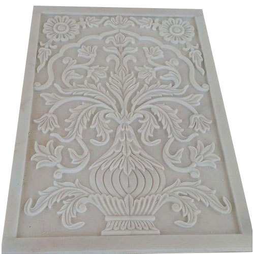 White Marble Cutting Stone Jali