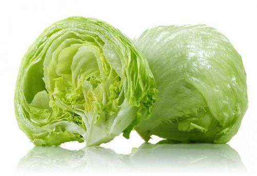 Organic Fresh Iceberg Lettuce, for Cooking, Color : Green