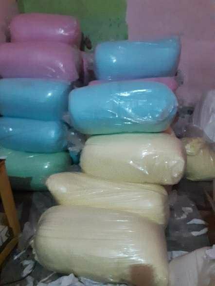 Raw Cotton Bale, Color : Green, Light Pink, Orange, White, Yellow