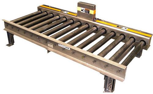 Semi-Automatic MS Powered Roller Conveyor