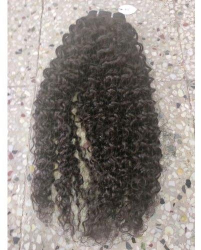 Curly Hair Extension, Length : 21-23 Inch