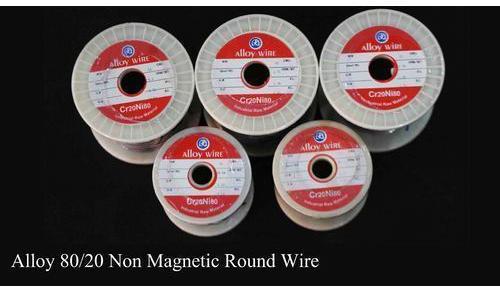 Alloy 80/20 Non Magnetic Round Wire