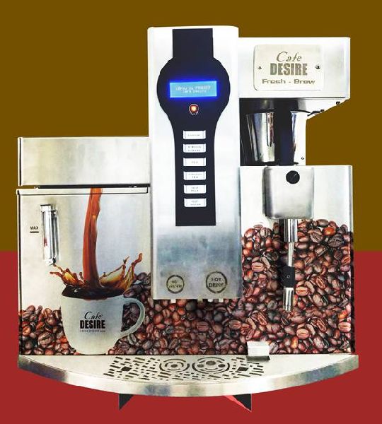 Cafe Desire 10-50kg Coffee Vending Machine, Voltage : 220V