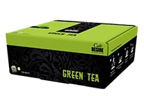 Cafe Desire Blended Green Tea Bag, Color : Brown