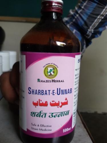 Sharbat Unnab Syrup, For Health Supplement, Form : Liquid