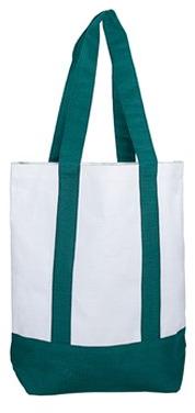 Canvas Laminated Bag, Pattern : Plain