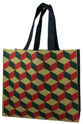 Printed Jute Laminated Bag, Capacity : 2 Kg