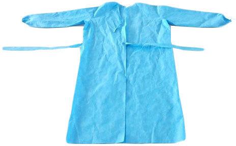 Plain OT Surgical Gown, Color : Blue