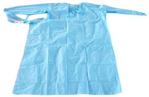 Wraparound Surgical Gown, for Hospital, Pattern : Plain