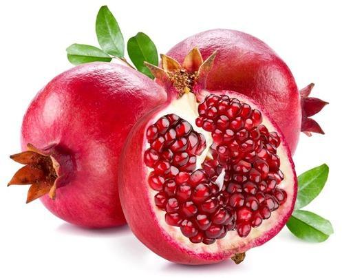 Organic fresh pomegranate, for Making Custards, Making Juice, Making Syrups., Feature : Pesticide Free