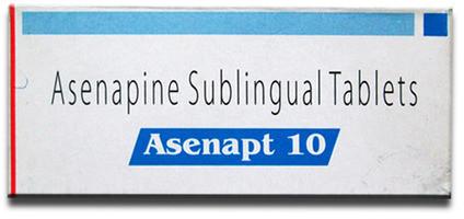 Asenapt 10mg Tablet, Type Of Medicines : Allopathic