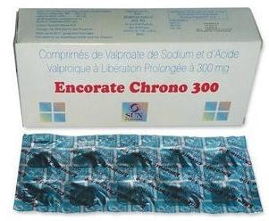 Encorate Chrono 300mg Tablet, Packaging Size : 1x10