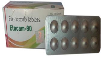 Intacoxia Etocam 90mg Tablet, Packaging Size : 1x10