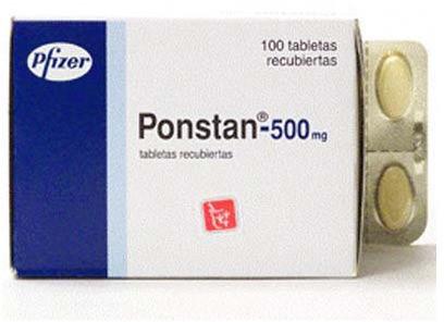 Ponstan Tablet, Packaging Size : 1x10