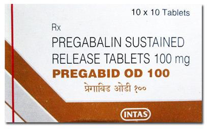 Pregabid-OD Pregabid OD 100mg Tablets