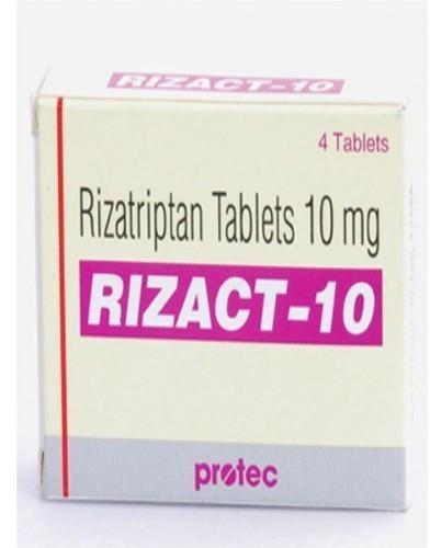 Rizact 10mg Tablets, Packaging Type : Strips