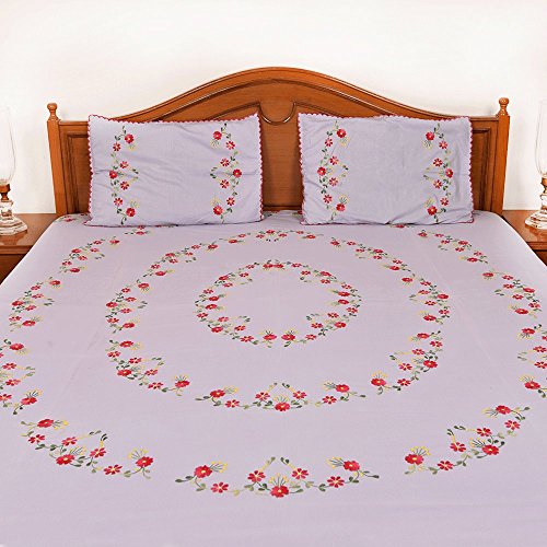 Embroidered Bed Sheet