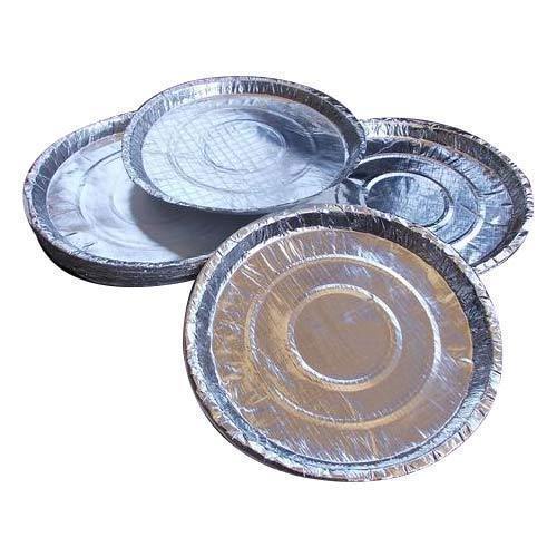180 GSM Silver Laminated Paper Plate