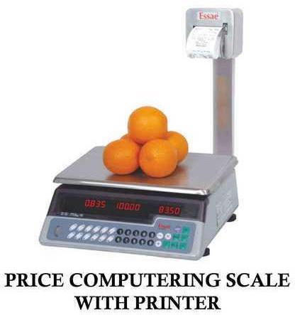 Price Computing Scale with Printer, Voltage : 220 V