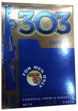 303 Gold Power Capsules, Packaging Type : Box