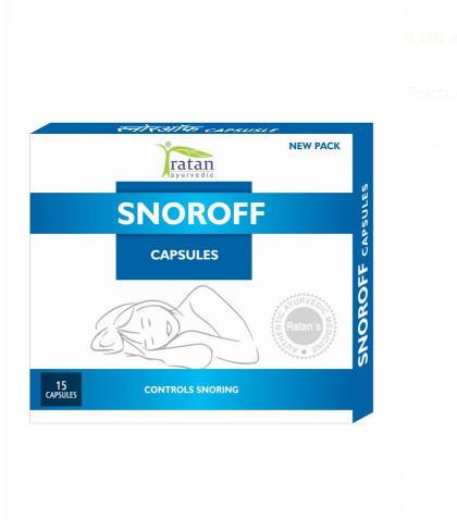 Snoroff Capsules, Packaging Type : Pack