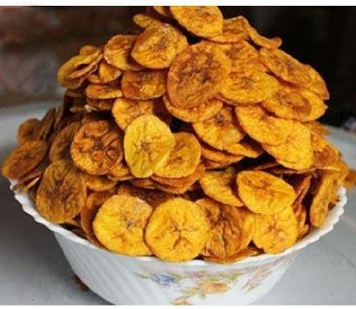 Banana Chips, for Snacks, Packaging Size : 100gm, 1kg, 250gm, 500gm